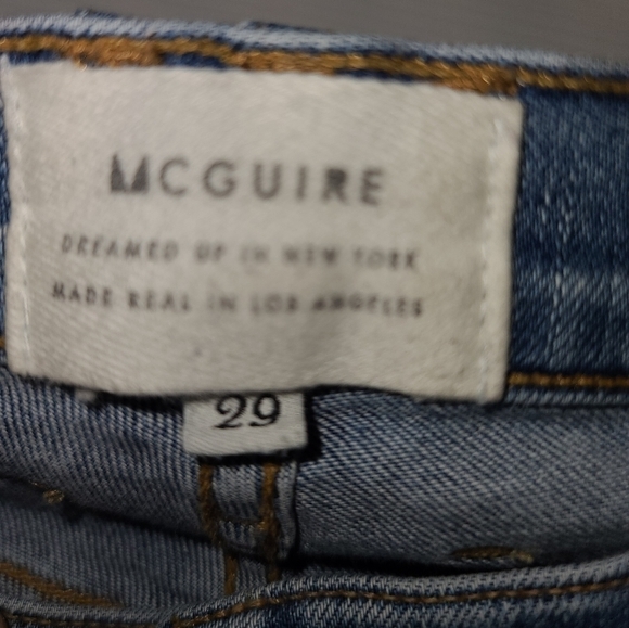 MCGUIRE Ibiza Side Stripe jeans size 29 - Picture 8 of 10
